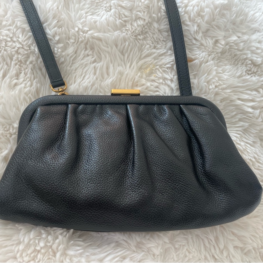 Balenciaga Le City Small Black Pebbled Leather Crossbody — SS21 (T) - Picture 2 of 5